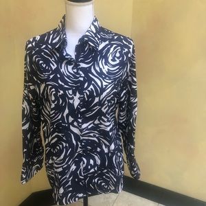 Foxcroft wrinkle free shirt size 12